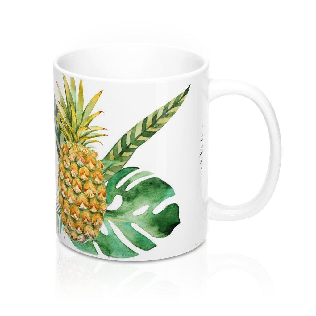 Welcome Pineapple Coffee Mugs 11oz Ceramic