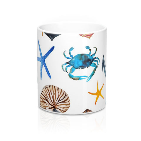 Summer Beach Tropical Coffee Mugs 11oz Ceramic