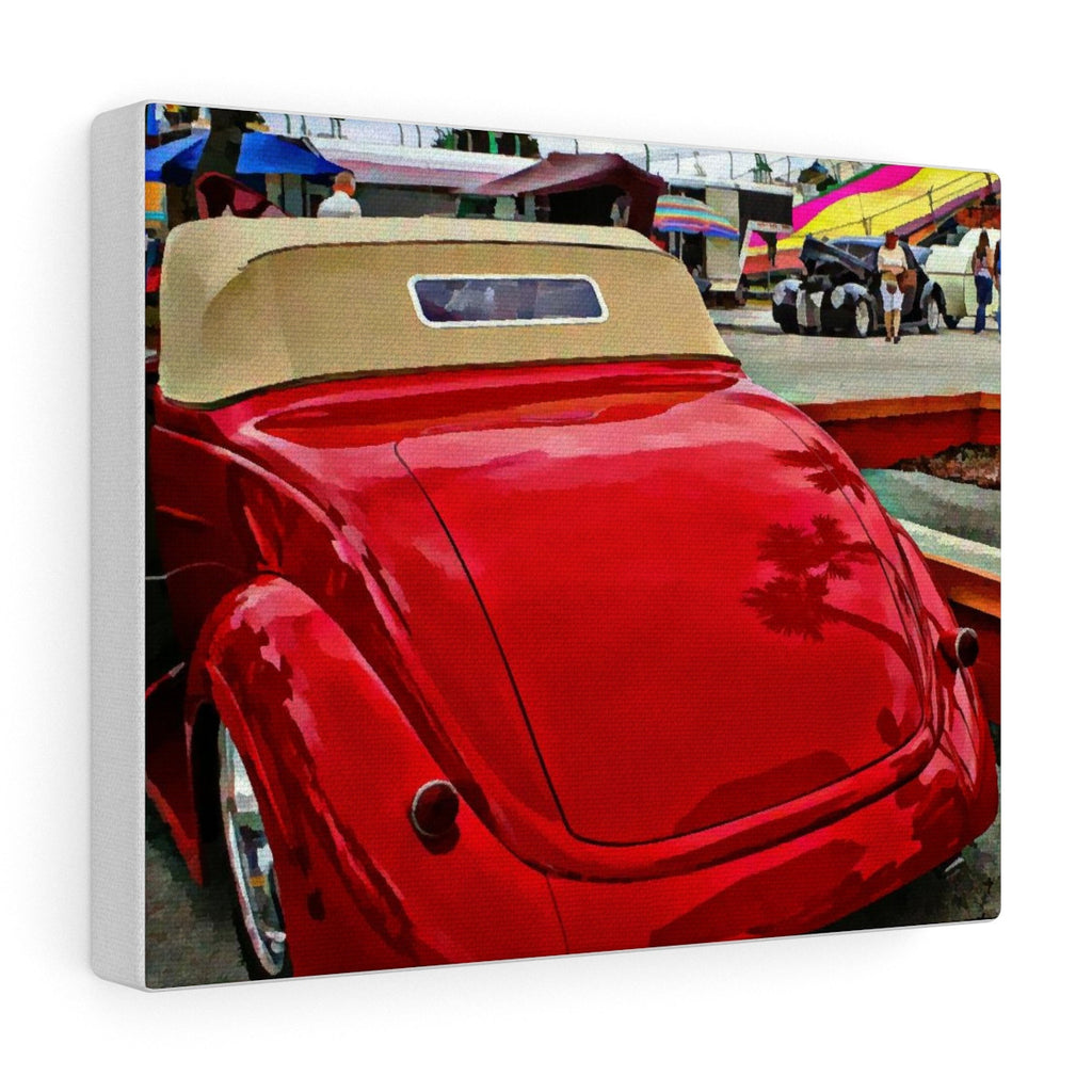 1937 Ford Hot Rod Classic Car Canvas Gallery Wraps Wall Art for Men