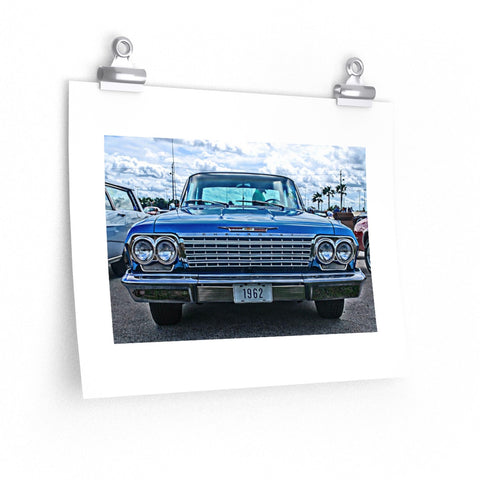 1962 Chevrolet Impala Hot Rod Matte Poster Print Wall Art 
