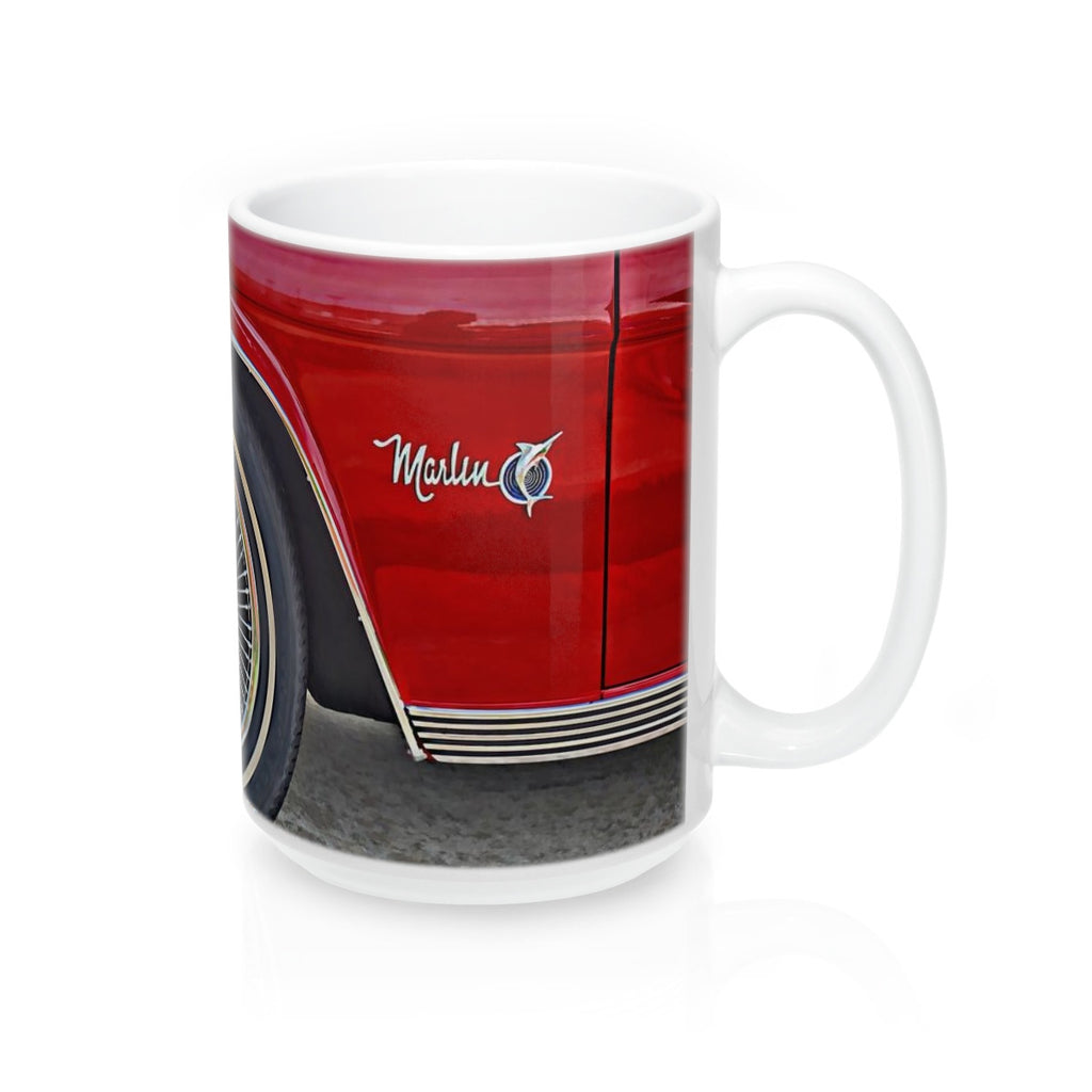 1965 AMC Marlin Hot Rod Muscle Car Coffee Mug for Guys 15oz