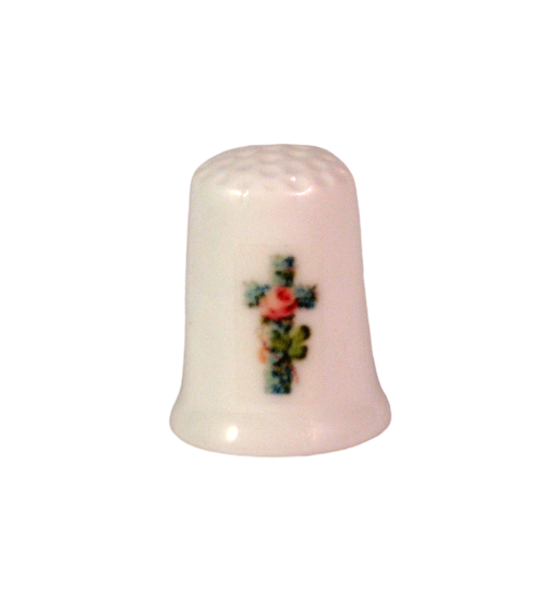 Easter Christian Cross Handmade Collectible Thimbles