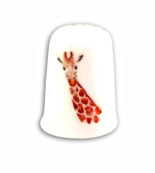 Giraffe Handmade Collectible Thimbles