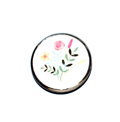 Pink and Yellow Flower Kitchen Magnet for Fridge, Refrigerator Magnets