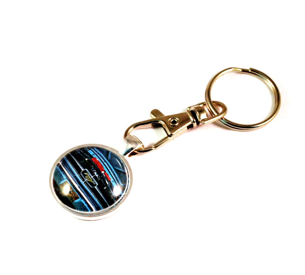 Ford Muscle Car Mustang Hot Rod Vintage Car Keyrings for Men