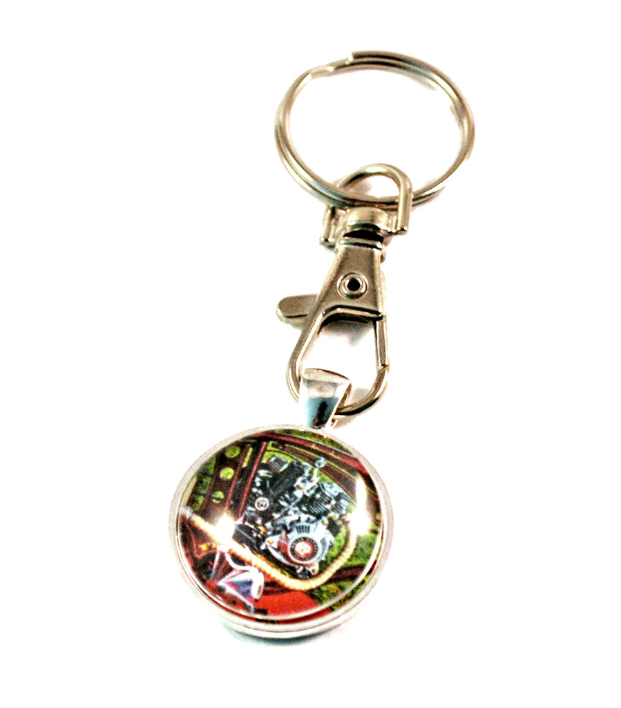 Vintage Indian Bicycle Keyrings for Men