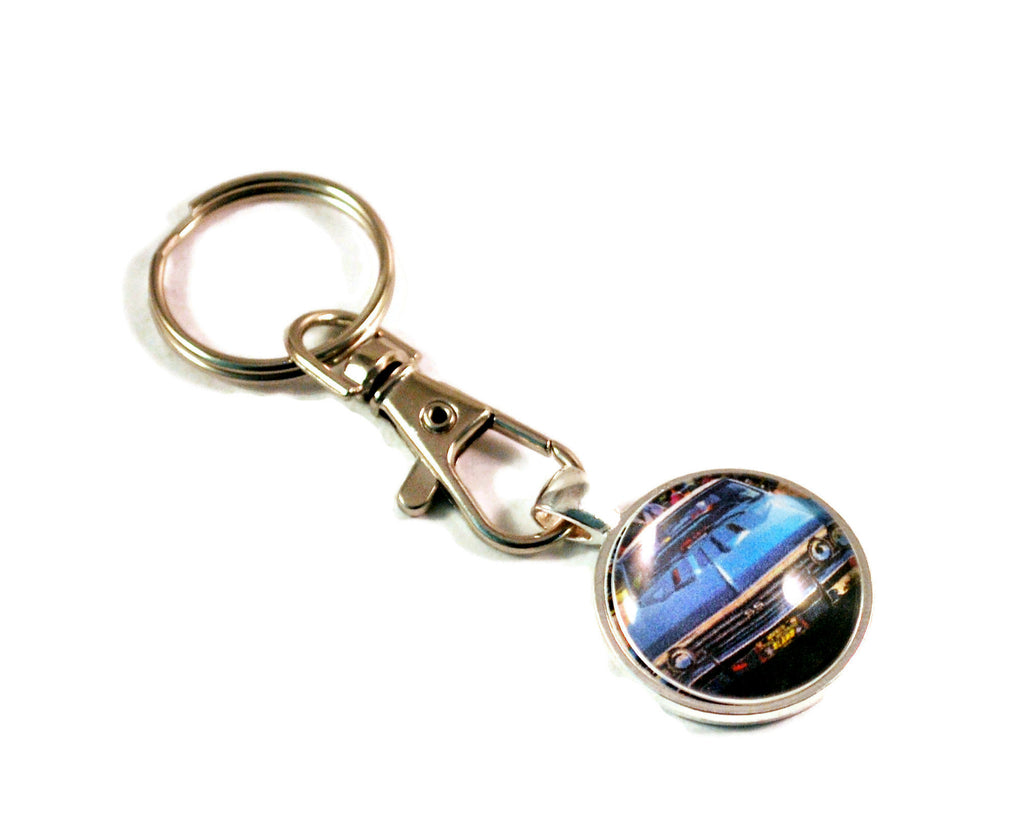 Chevrolet Chevelle Muscle Car Hot Rod  Key Chain Keyrings for Men