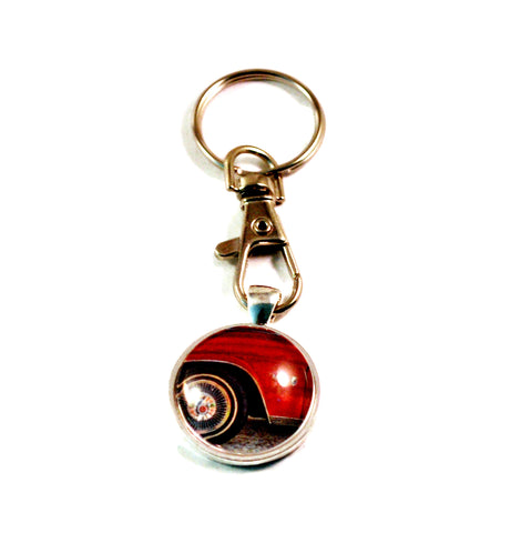 1965 Marlin Rambler Muscle Car Hot Rod Key Chain Keyrings for Men