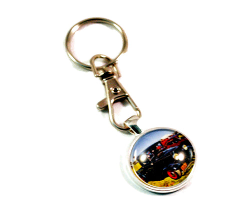 1932 Ford Hot Rod Vintage Auto Mens Keyrings for Men Keychains