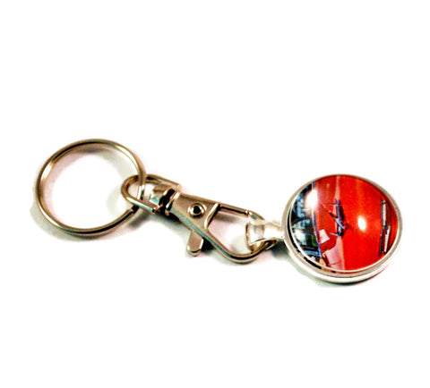 1955 Chevrolet Tri-Five Hot Rod Keyrings for Men