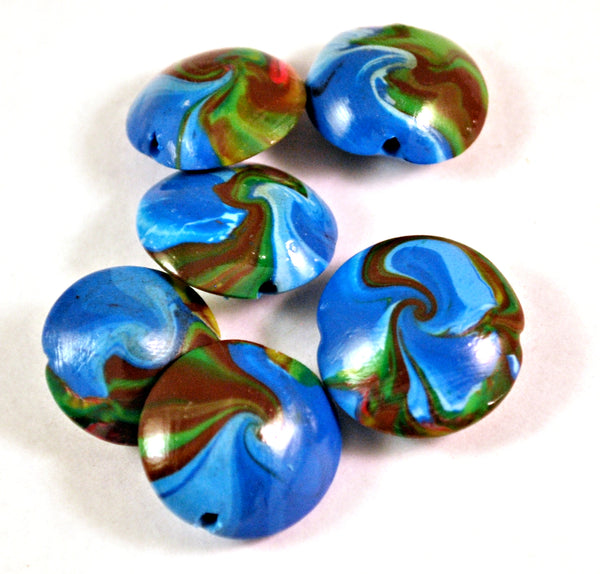 handmade polymer clay beads from Blue Morning Expressions