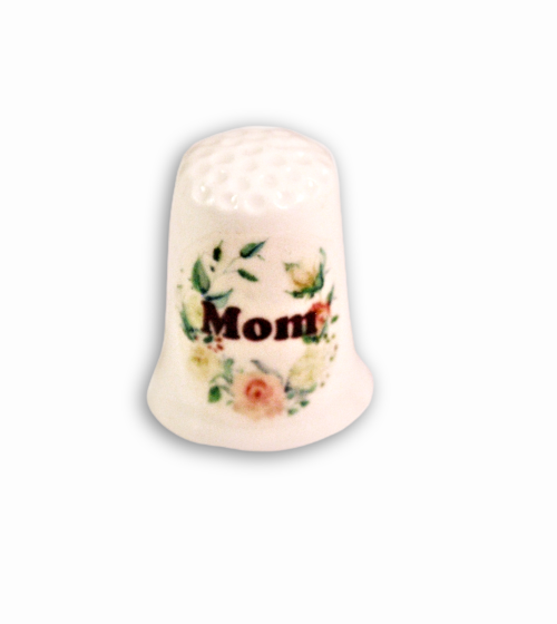 Mom Collectible Thimbles Decorative Handmade