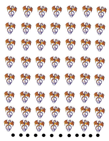 Dragon Waterslide Decals