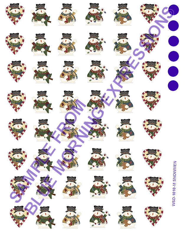 waterslide decals