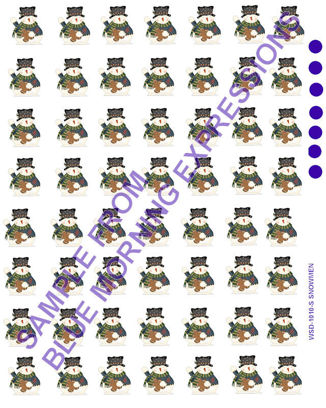 waterslide decals