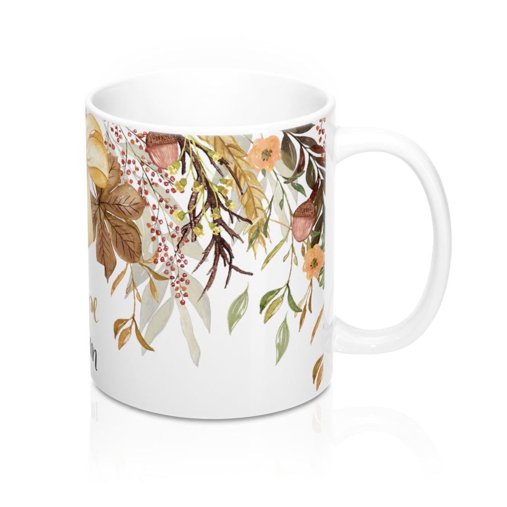 Carpe Diem Autumn Bouquet Coffee Mug 11oz