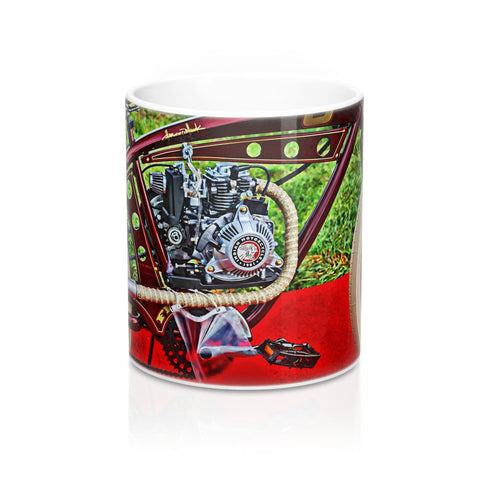 Indian Motorcycle Bicycle Engine Mugs 11oz