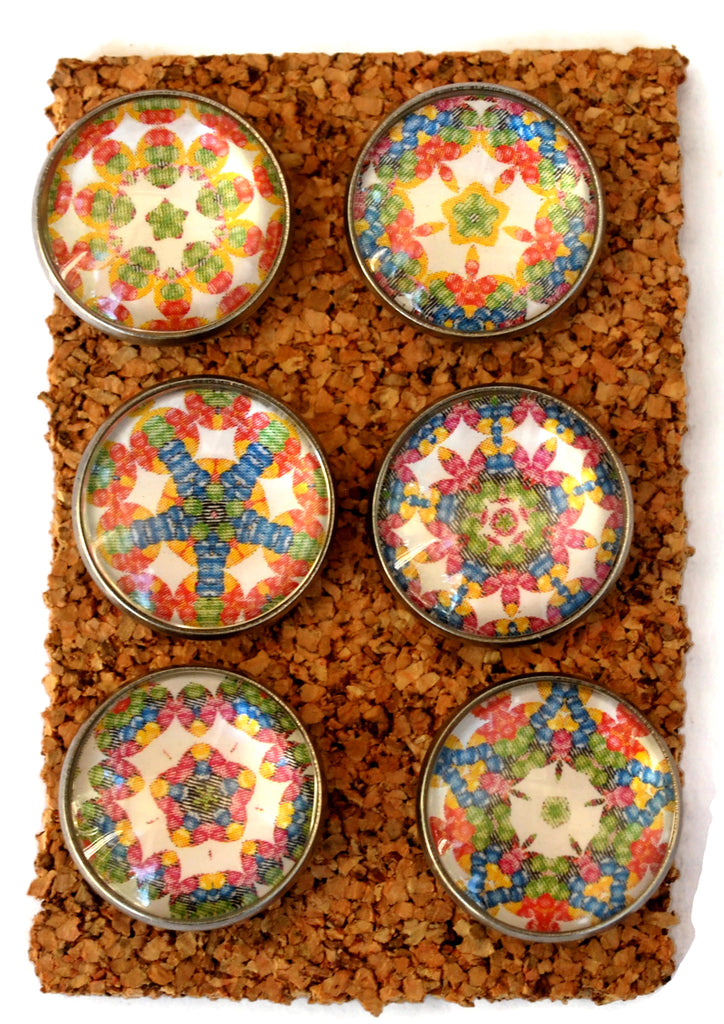 Kaleidoscope Decorative Push Pins Thumbtacks and Corkboard Pushpins for Bulletin Boards