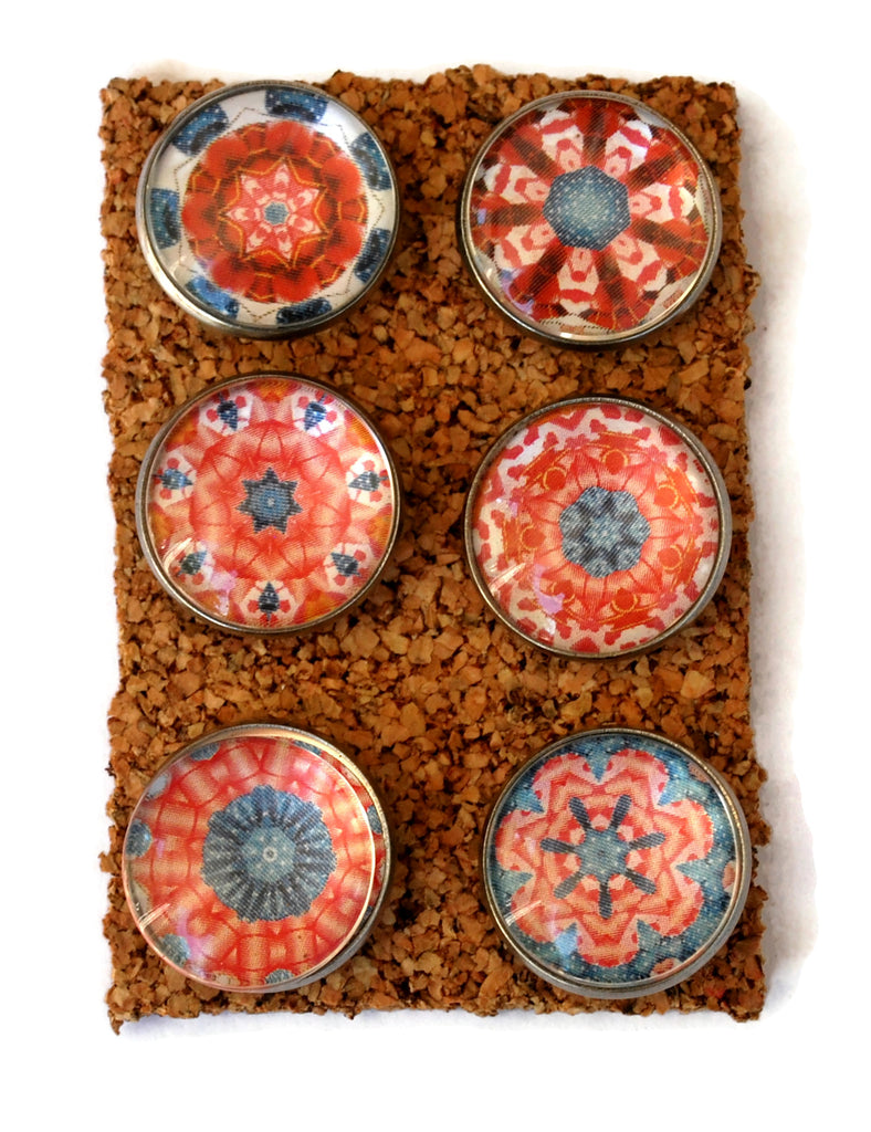 Kaleidoscope Decorative Push Pins Thumbtacks and Corkboard Pushpins for Bulletin Boards