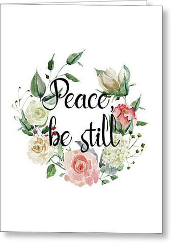 Peace Bible Verse Blank Note Card, Greeting Card with Envelope