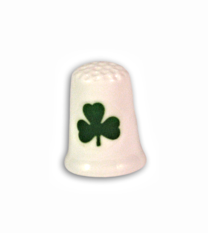 Shamrock Handmade Collectible Thimbles