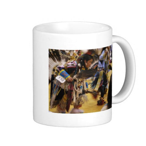 Native American Pow Wow Coffee Mugs 11 oz, 15 oz, Ceramic
