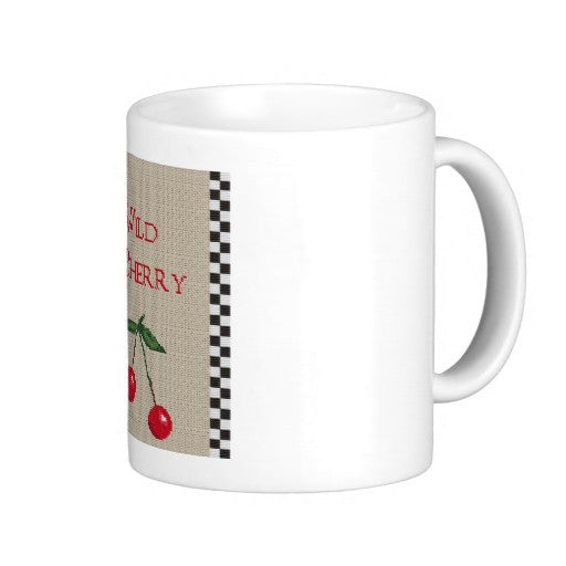 Wild Cherry Coffee Mugs Ceramic 11 oz 15 oz